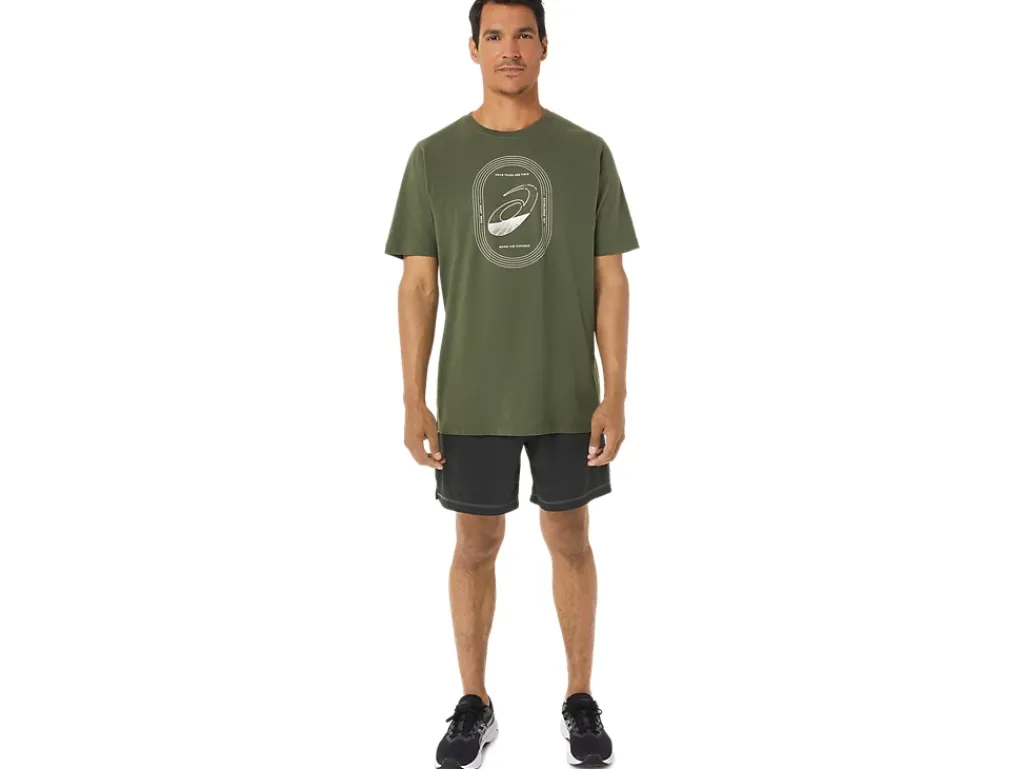 ASICS SPIRAL A TRACK AND FIELD TEE-Women T-Shirts & Tops|Extended Sizes