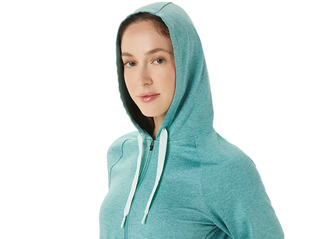 ASICS TECH FULL ZIP HOODIE-Women T-Shirts & Tops|Hoodies & Sweatshirts