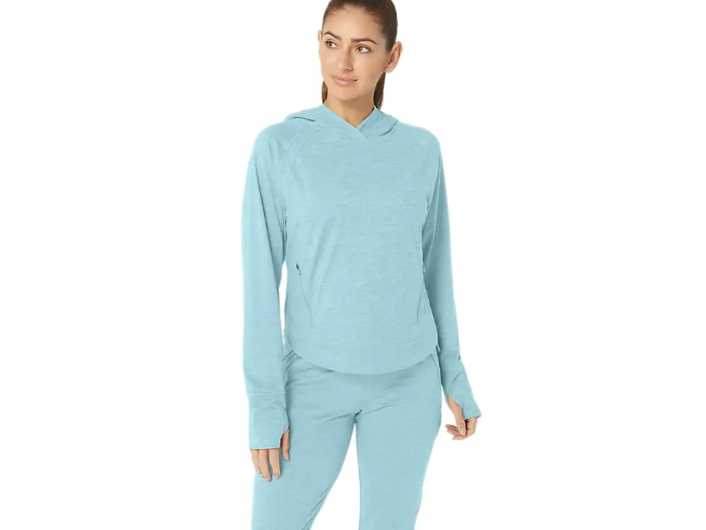 ASICS TECH PO HOODIE 2.0-Women Hoodies & Sweatshirts