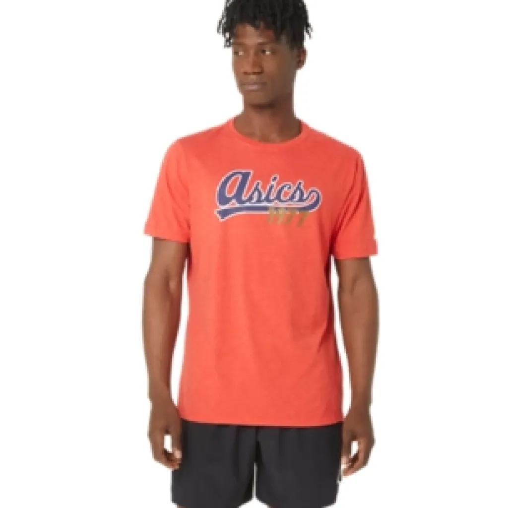 ASICS UNISEX 77 BASEBALL TEE-Women Extended Sizes|T-Shirts & Tops