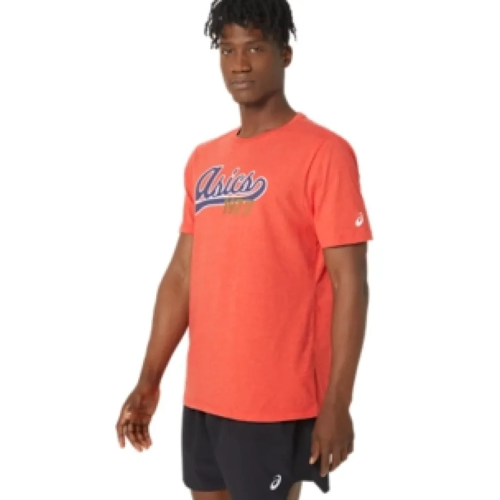 ASICS UNISEX 77 BASEBALL TEE-Women Extended Sizes|T-Shirts & Tops