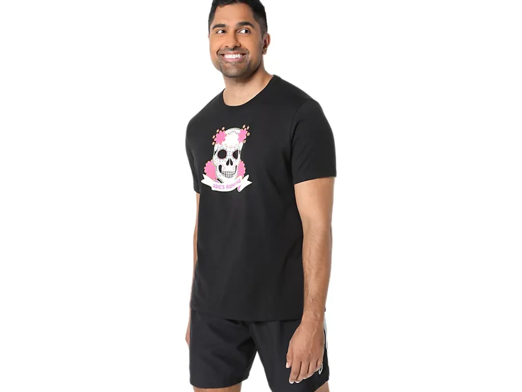 ASICS UNISEX HALLOWEEN MONSTER SHORT SLEEVE TEE-Women T-Shirts & Tops|Training