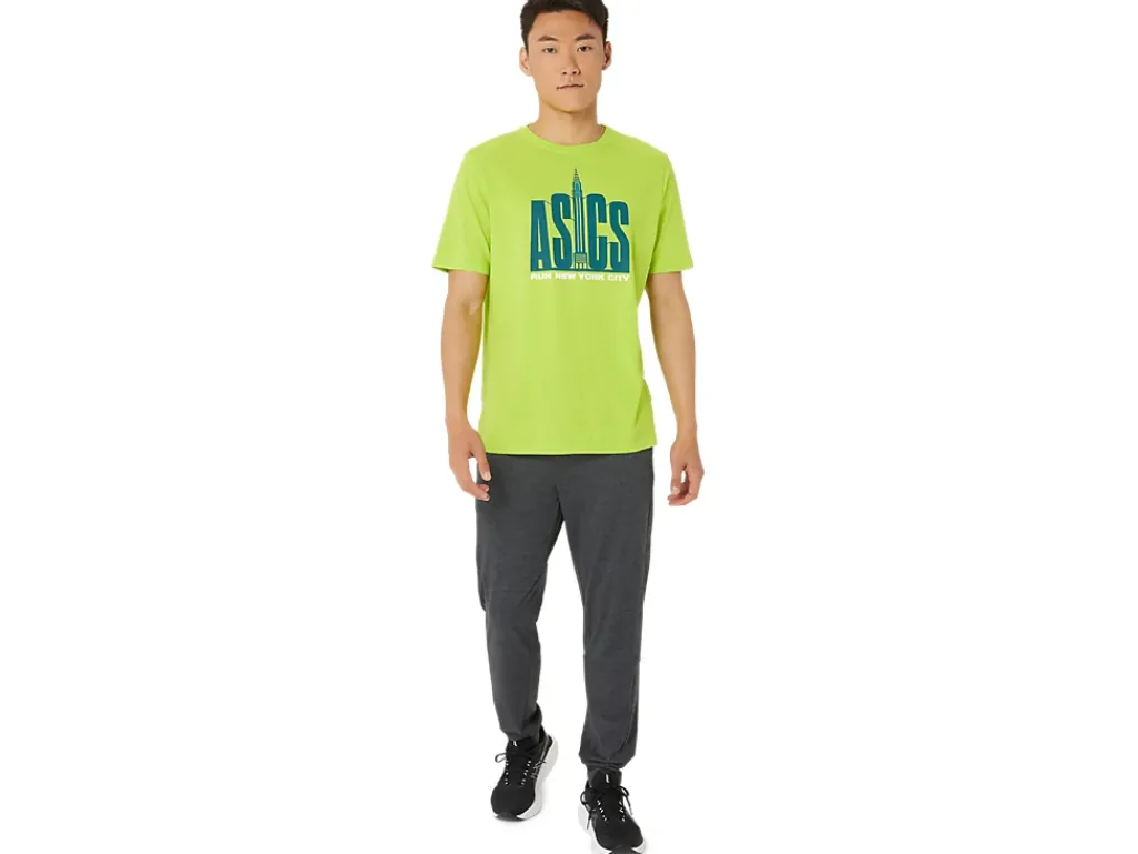 ASICS UNISEX RUN NYC RUN CLUB CREW TEE-Women Extended Sizes|T-Shirts & Tops