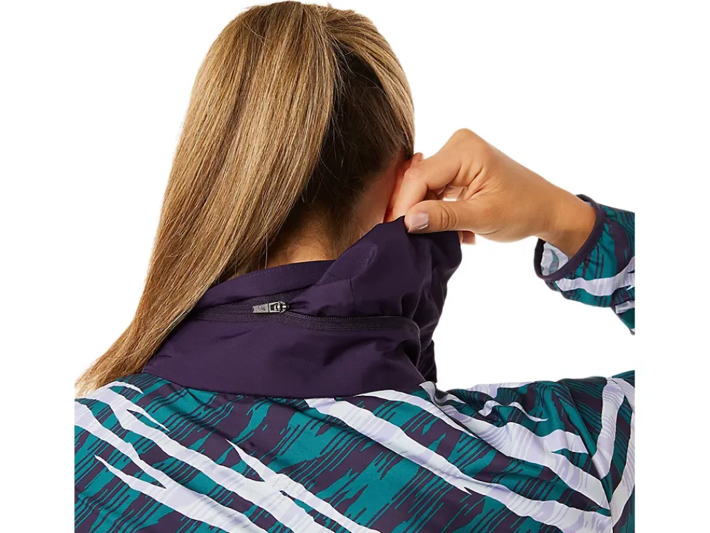 ASICS WILD CAMO ANORAK-Women Jackets & Outerwear