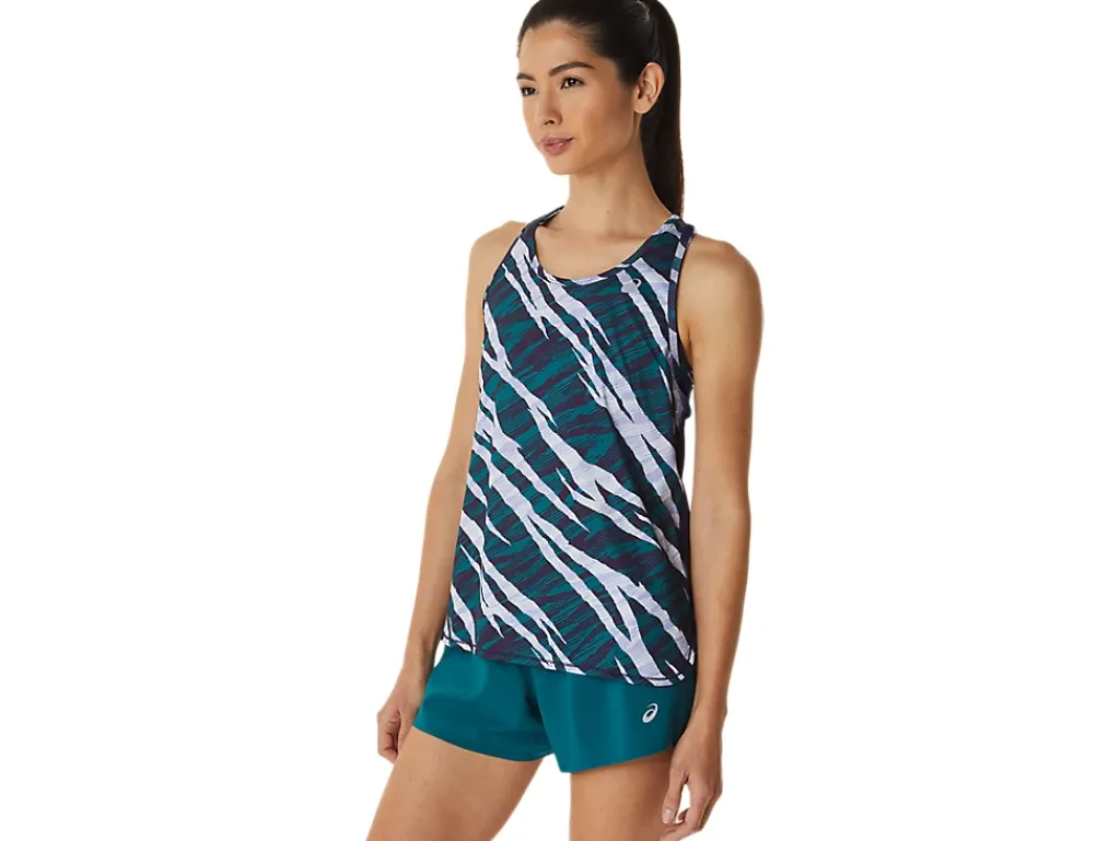 ASICS WILD CAMO TANK-Women T-Shirts & Tops