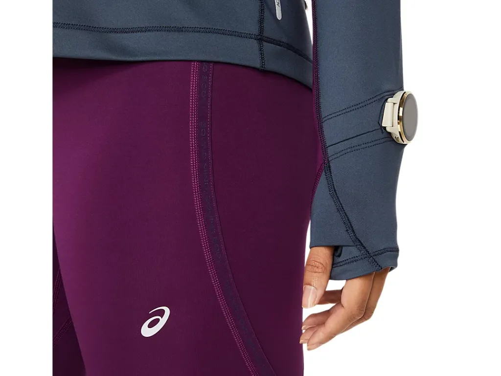 ASICS WINTER RUN 1/2 ZIP MID LAYER-Women T-Shirts & Tops