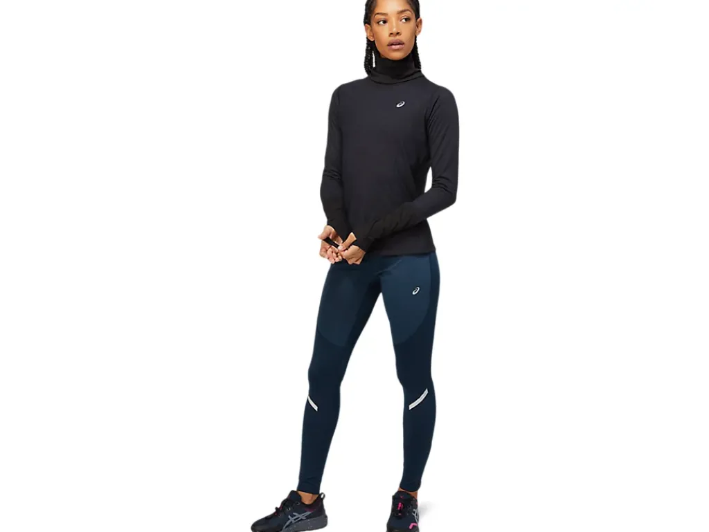 ASICS WOOL RIB LONG SLEEVE TOP-Women T-Shirts & Tops